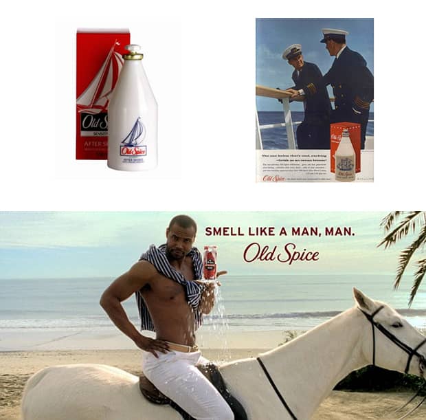 Old Spice. Smell like a man, man.